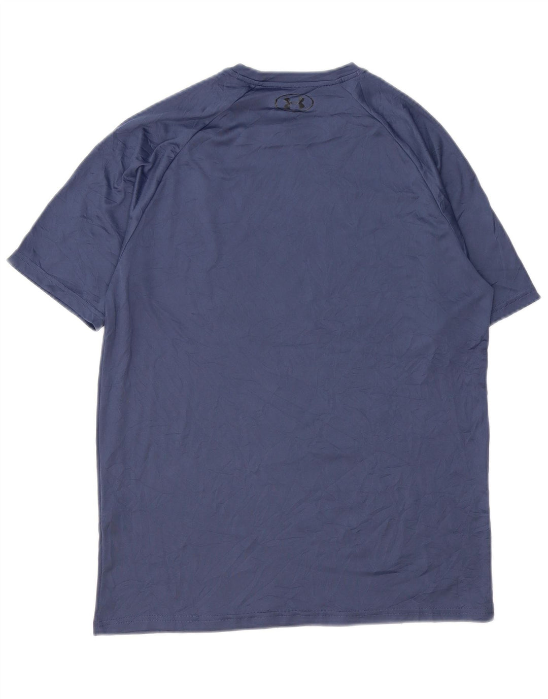 Camiseta masculina Under ARMOR Heat Gear Graphic Top médio azul marinho poliéster
