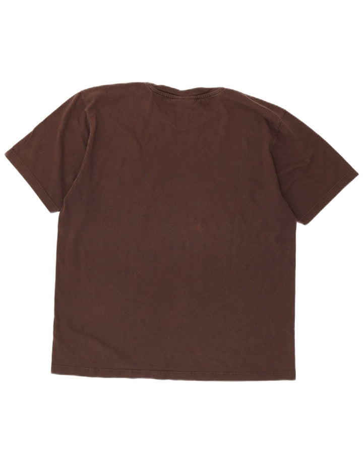 Camiseta masculina Champion grande marrom