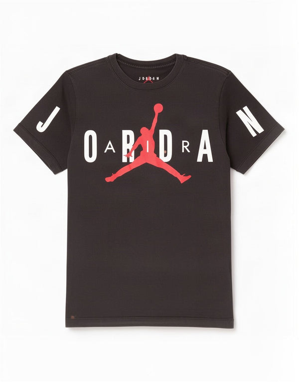 Jordan Mens Graphic T-Shirt Top XS Black Cotton