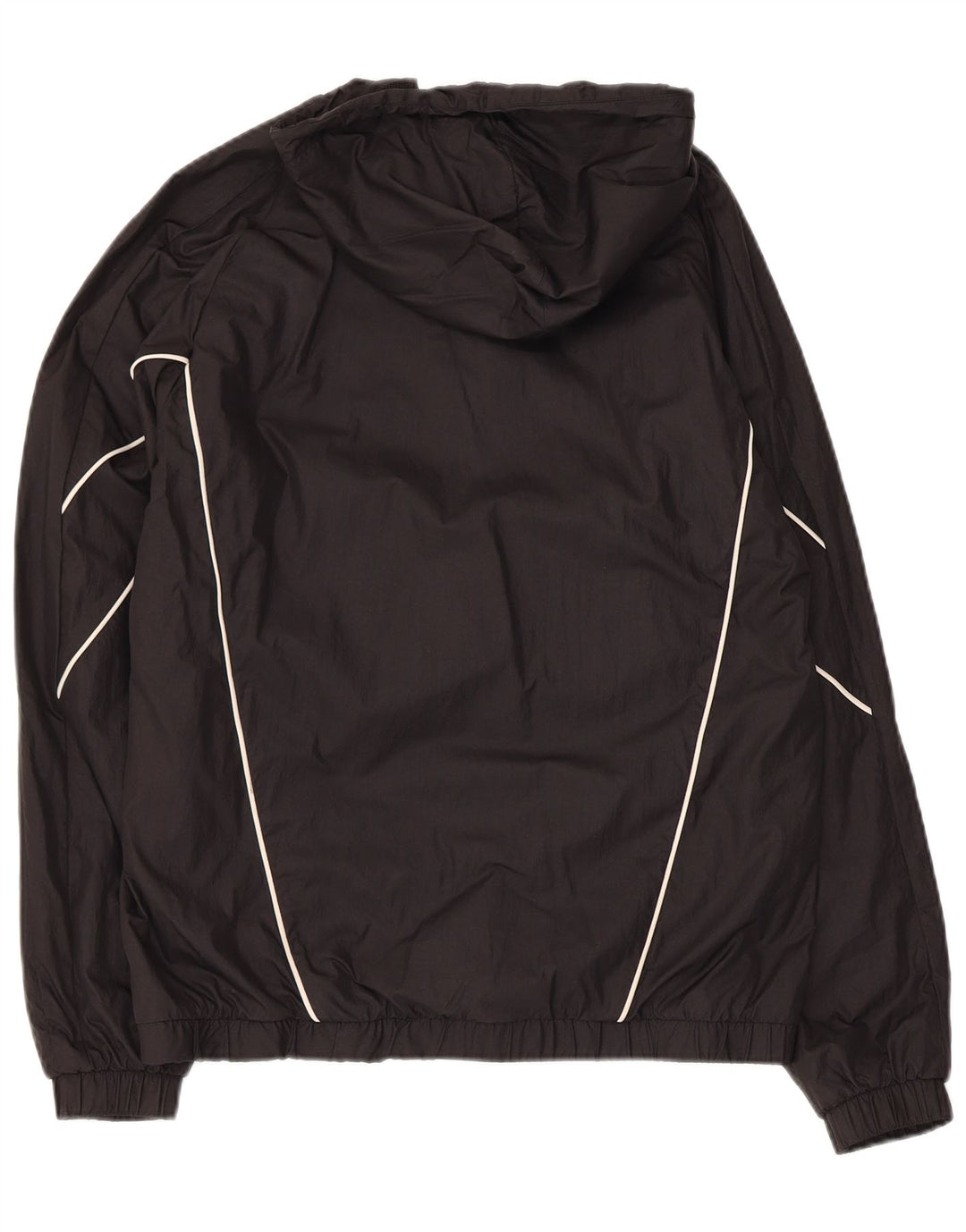 Puma Pulôver Masculino com Capuz Jaqueta de Chuva Reino Unido 34 XS Poliéster Preto