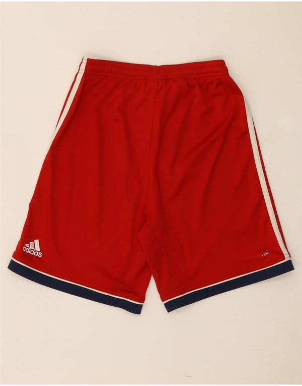 Adidas meninos Olympique Lyonnais Sport Shorts 11-12 anos vermelho colorblock