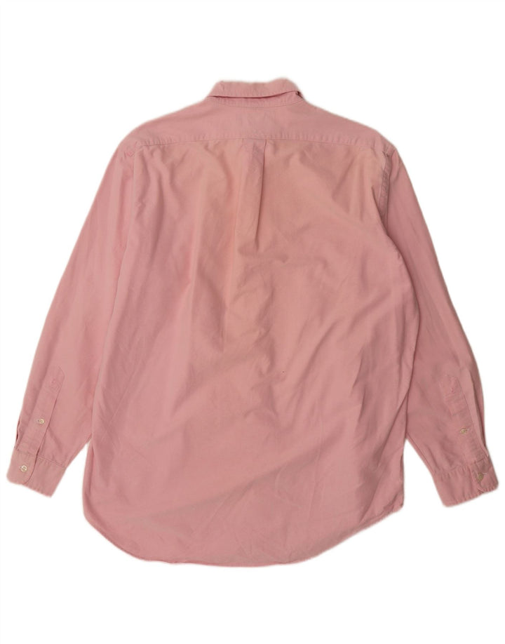 Camisa Ralph Lauren Masculina Classic Fit Médio Algodão Rosa