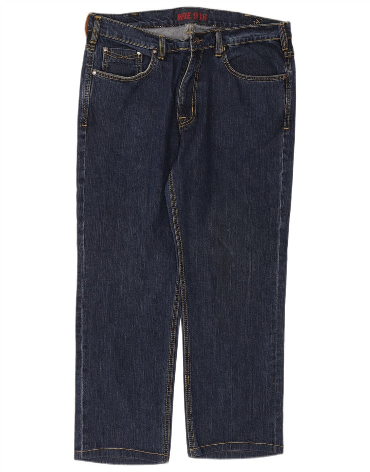 Rifle Mens Straight Jeans W36 L27 Azul Marinho