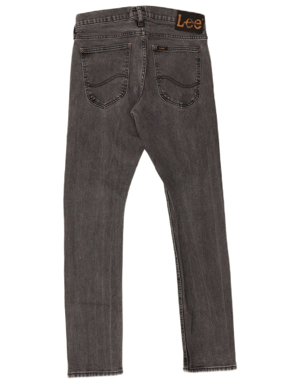 Lee Mens Luke Slim Jeans W28 L30 Cinza Algodão
