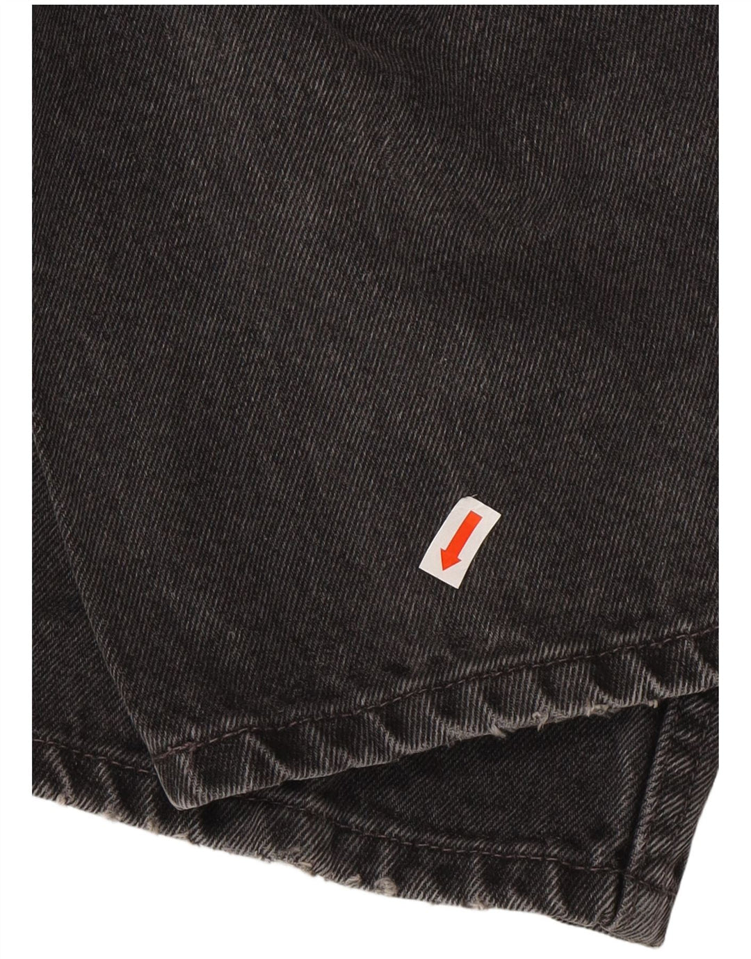 Calça jeans feminina Levi's 512 High Rise Straight US 12 Grande W30 L30 Cinza
