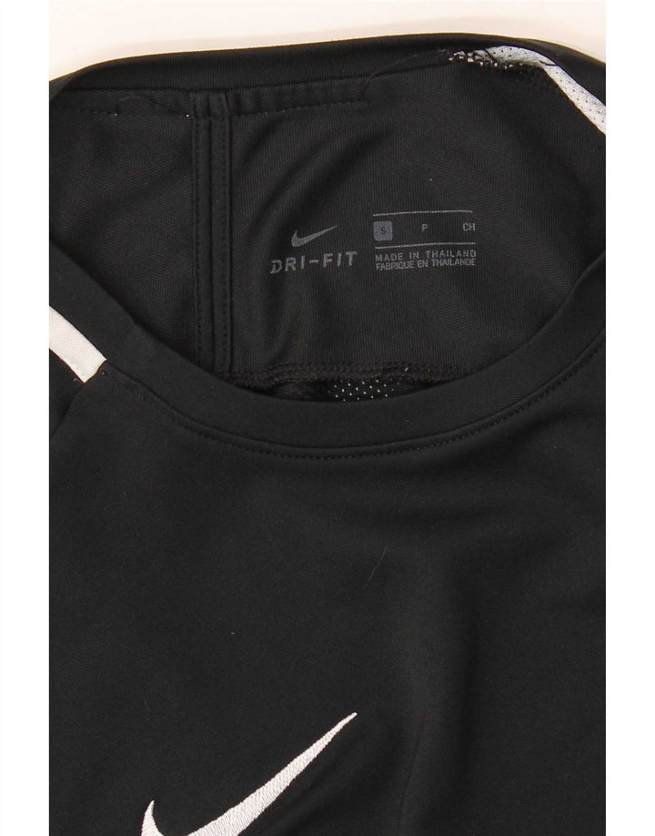 Camiseta Nike Masculina Dri Fit Top Pequeno Bloco Colorido Preto