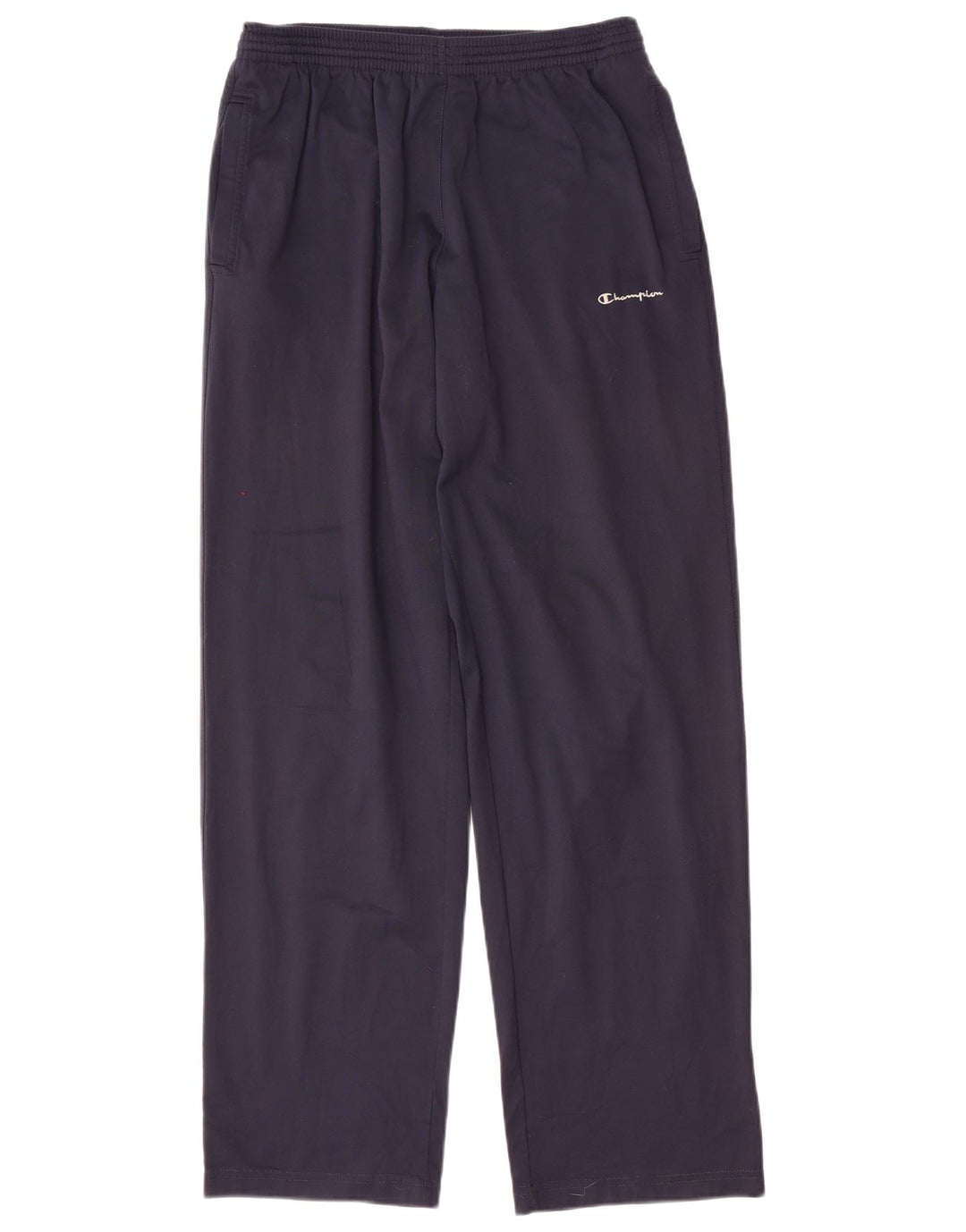 Calça de treino masculina Champion grande poliéster azul marinho
