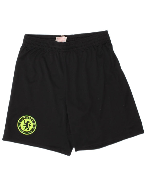 Adidas Boys Chelsea FC Sport Shorts 9-10 Years  Black Polyester