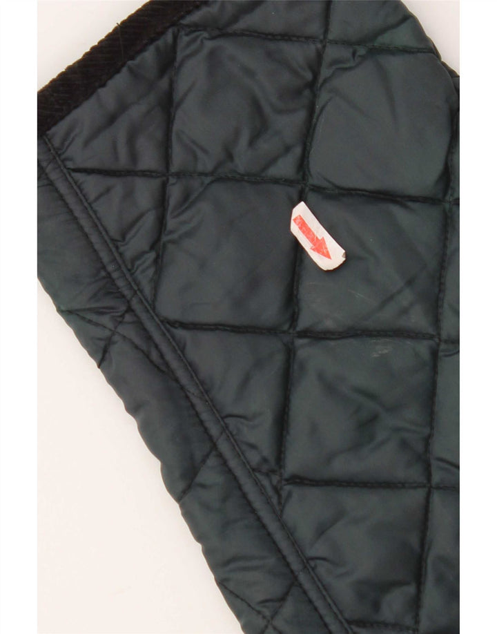 Jaqueta acolchoada masculina Henri Lloyd Reino Unido 36 nylon verde pequeno