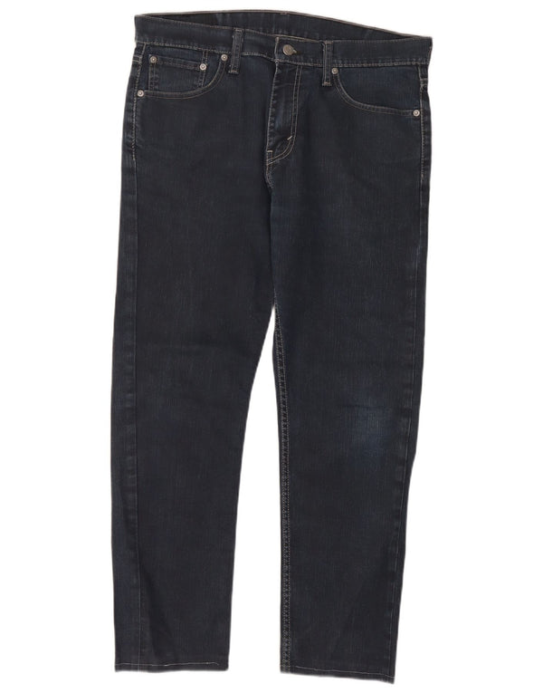 Levi's Masculino 508 Tapered Jeans W32 L26 Azul Marinho Algodão
