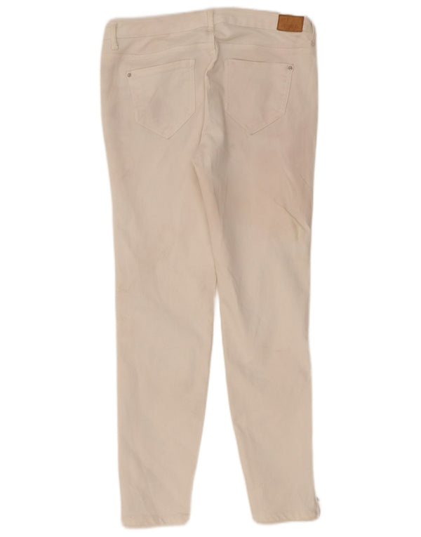 Zara Jeans Skinny Feminino EU 40 Médio W30 L28 Branco