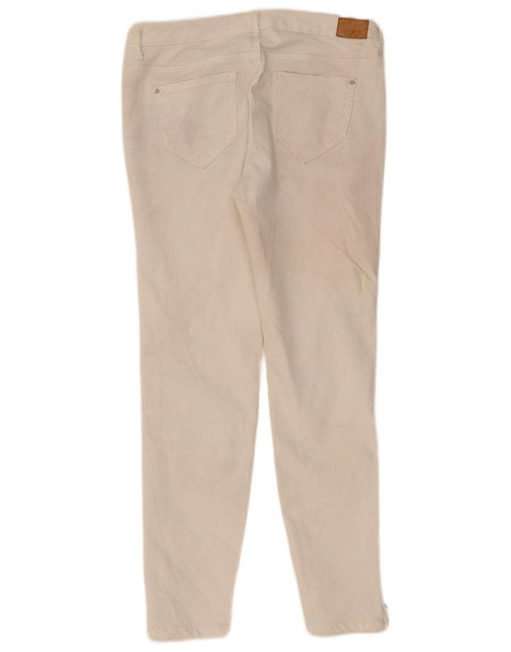 Zara Jeans Skinny Feminino EU 40 Médio W30 L28 Branco