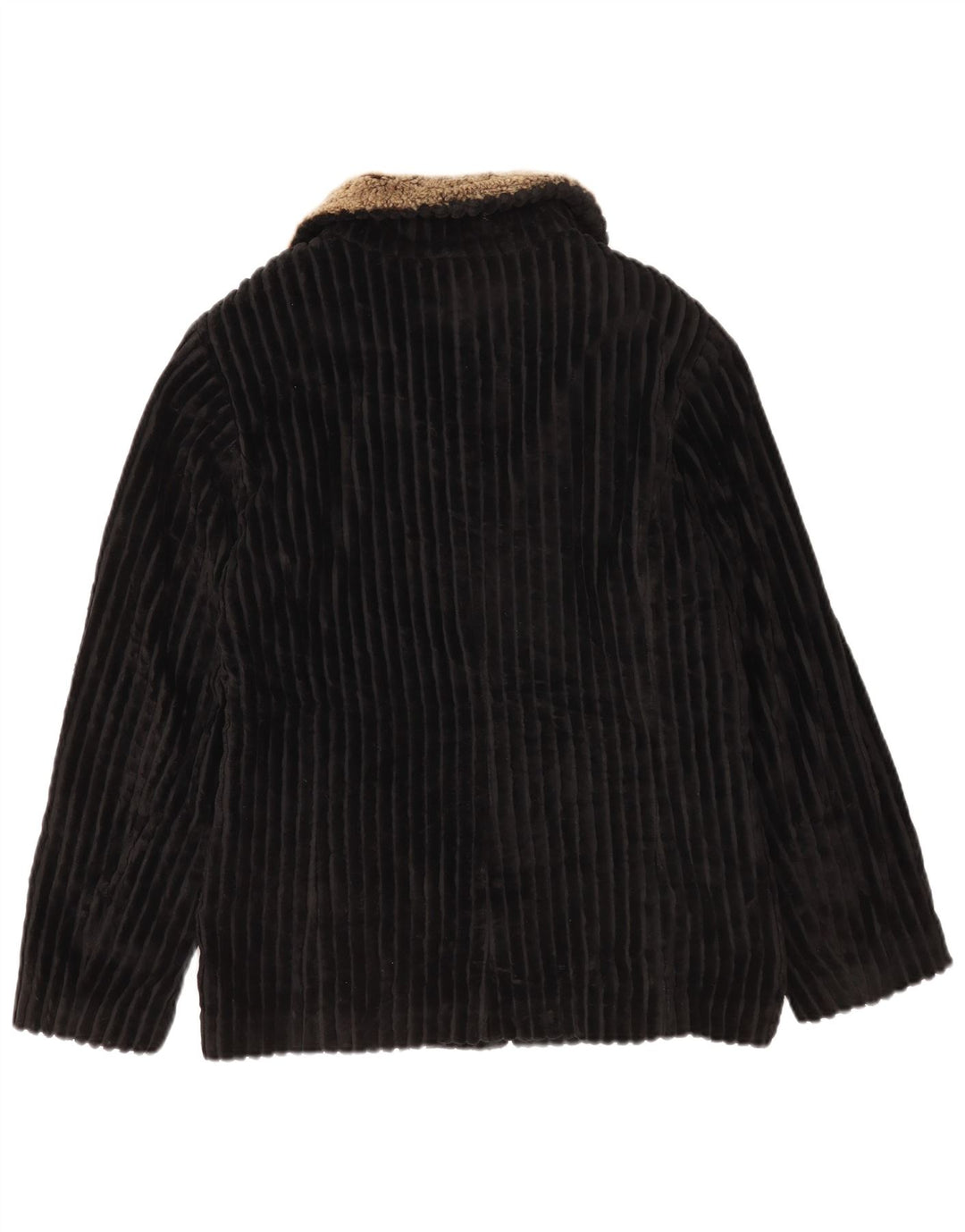 Jaqueta feminina de veludo Mabrun IT 44 médio preto colorblock