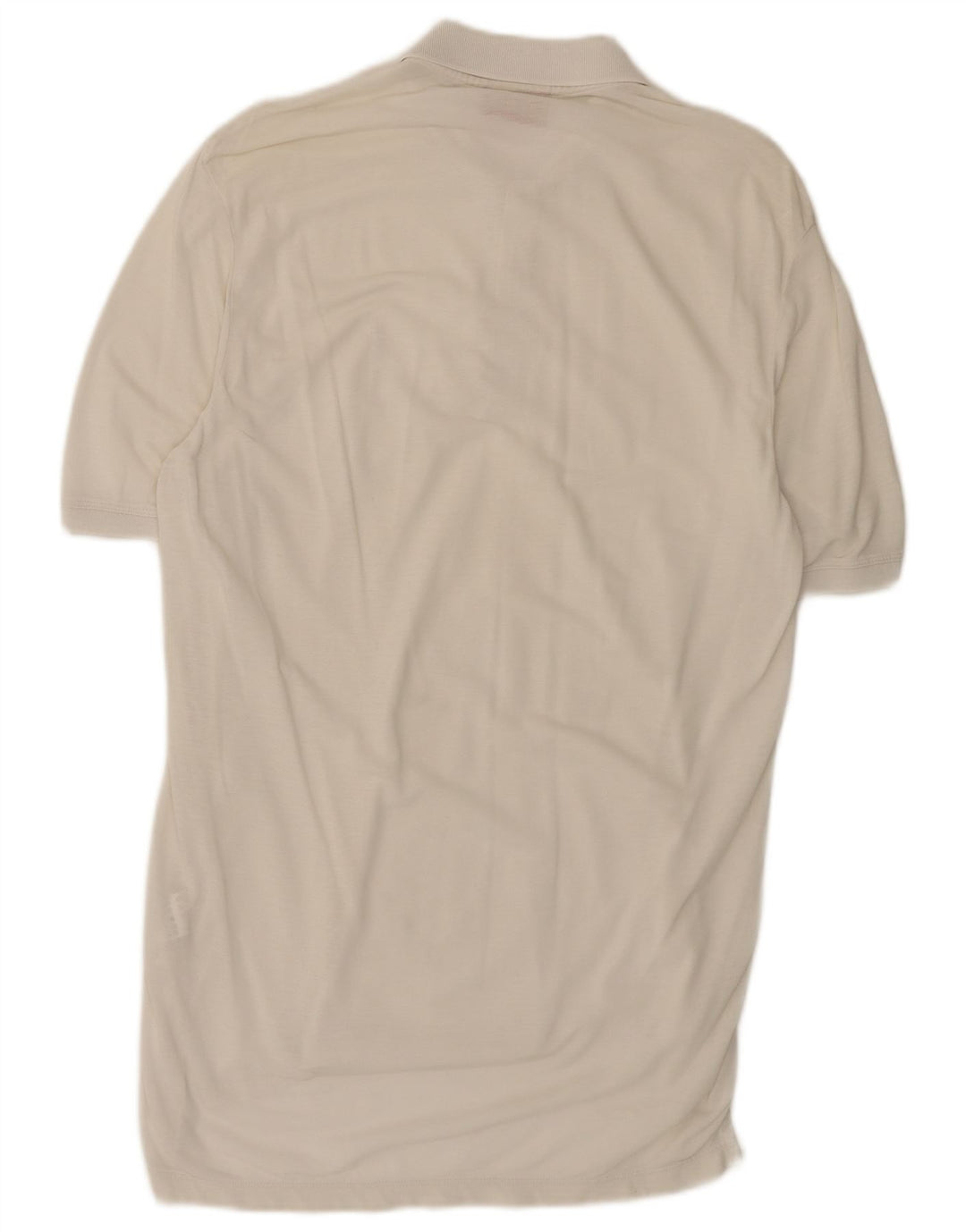 Camisa polo masculina Hugo Boss pequena algodão branco