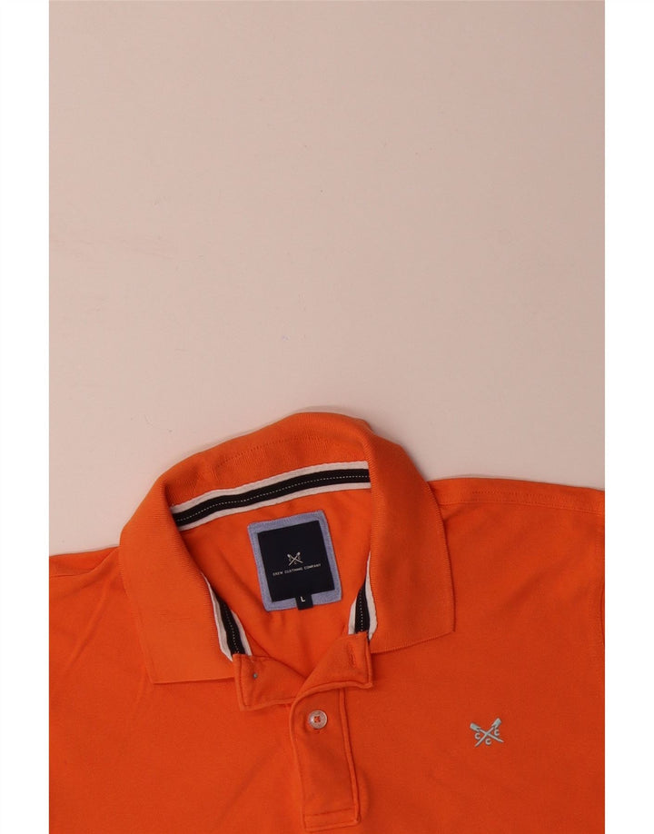Camisa polo masculina FAT FACE XL algodão laranja