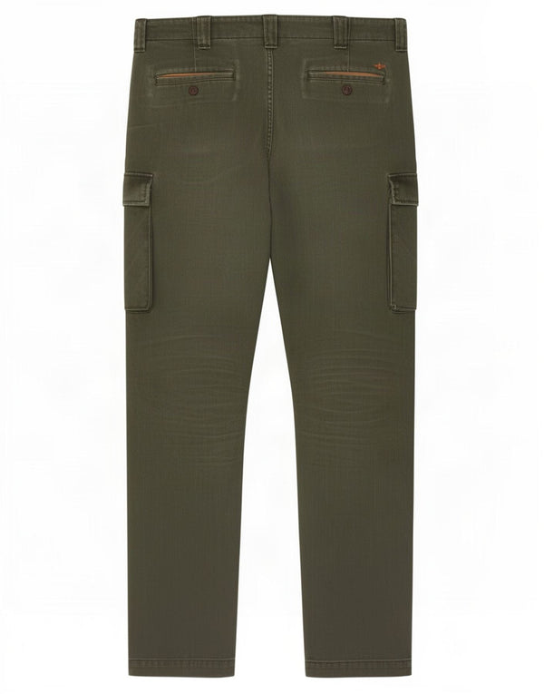 Calça Dockers masculina slim cargo W40 L34 algodão cáqui