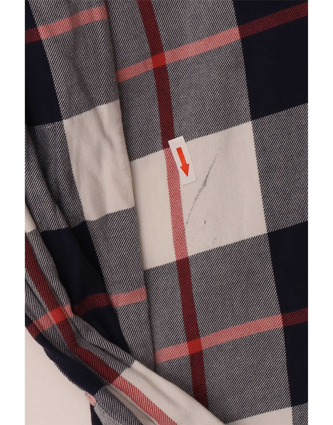 Camisa masculina de flanela Tommy Hilfiger XL azul xadrez algodão