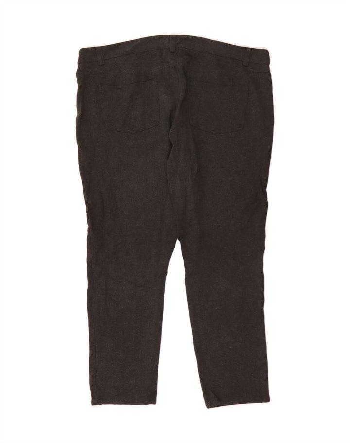 MOSSIMO Womens Slim Casual Trousers US 16 2XL W38 L27 Grey Rayon Vintage Mossimo and Second-Hand Mossimo from Messina Hembry 