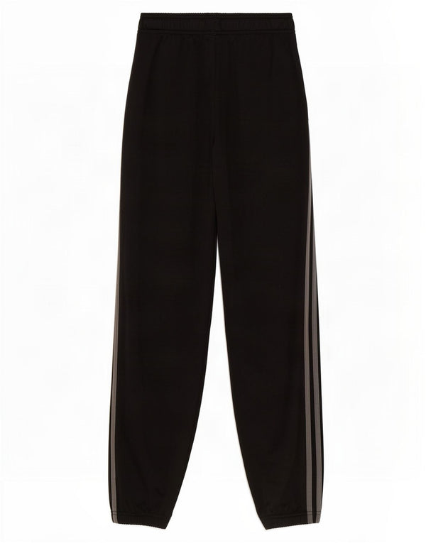 Adidas meninos calças de treino joggers 11-12 anos preto poliéster