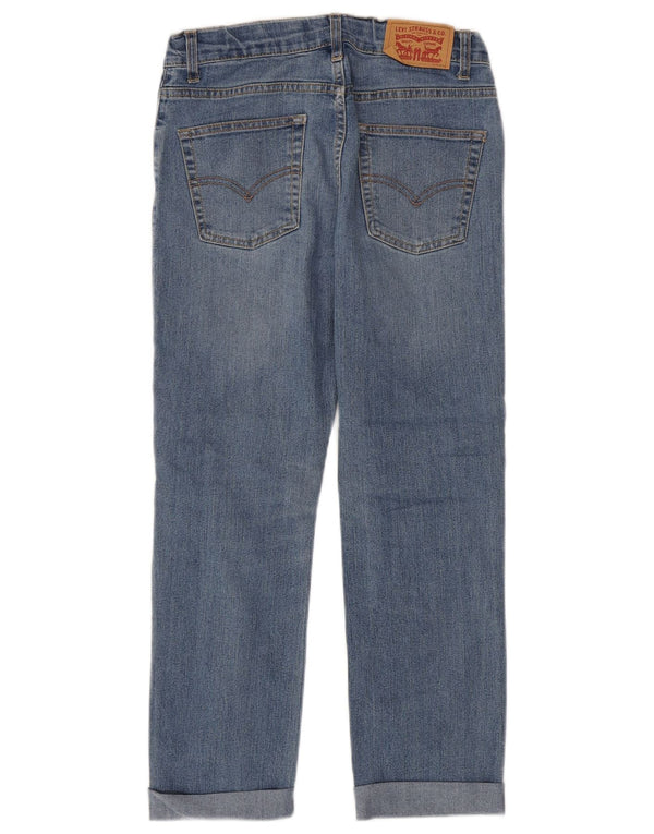 Levi's Meninos 511 Slim Jeans 13-14 Anos W26 L24 Azul Algodão