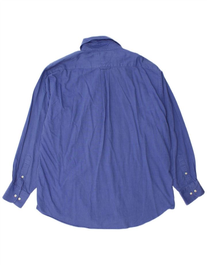 Camisa masculina Tommy Hilfiger tamanho 16 1/2 grande azul