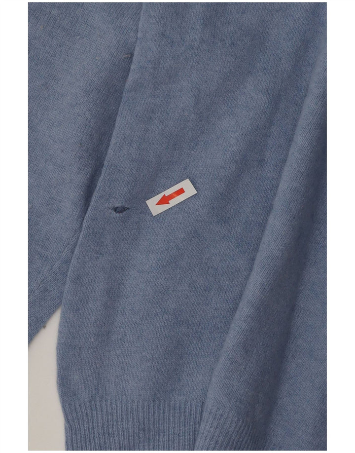 Suéter masculino Kappa com gola redonda XL lã azul