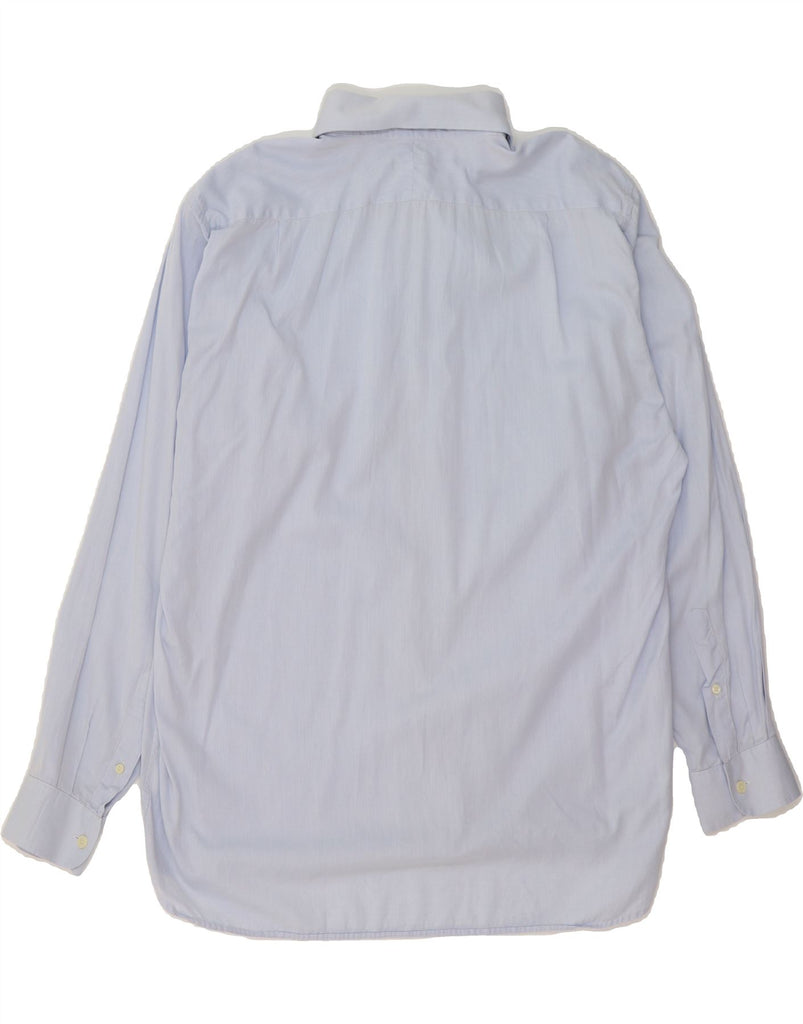 BURBERRY Mens Shirt Size 17 XL Blue Cotton Vintage Burberry and Second-Hand Burberry from Messina Hembry 