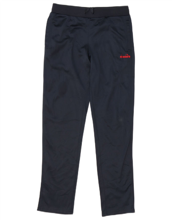 Calça de treino Diadora Boys 13-14 anos 2XL azul marinho poliéster