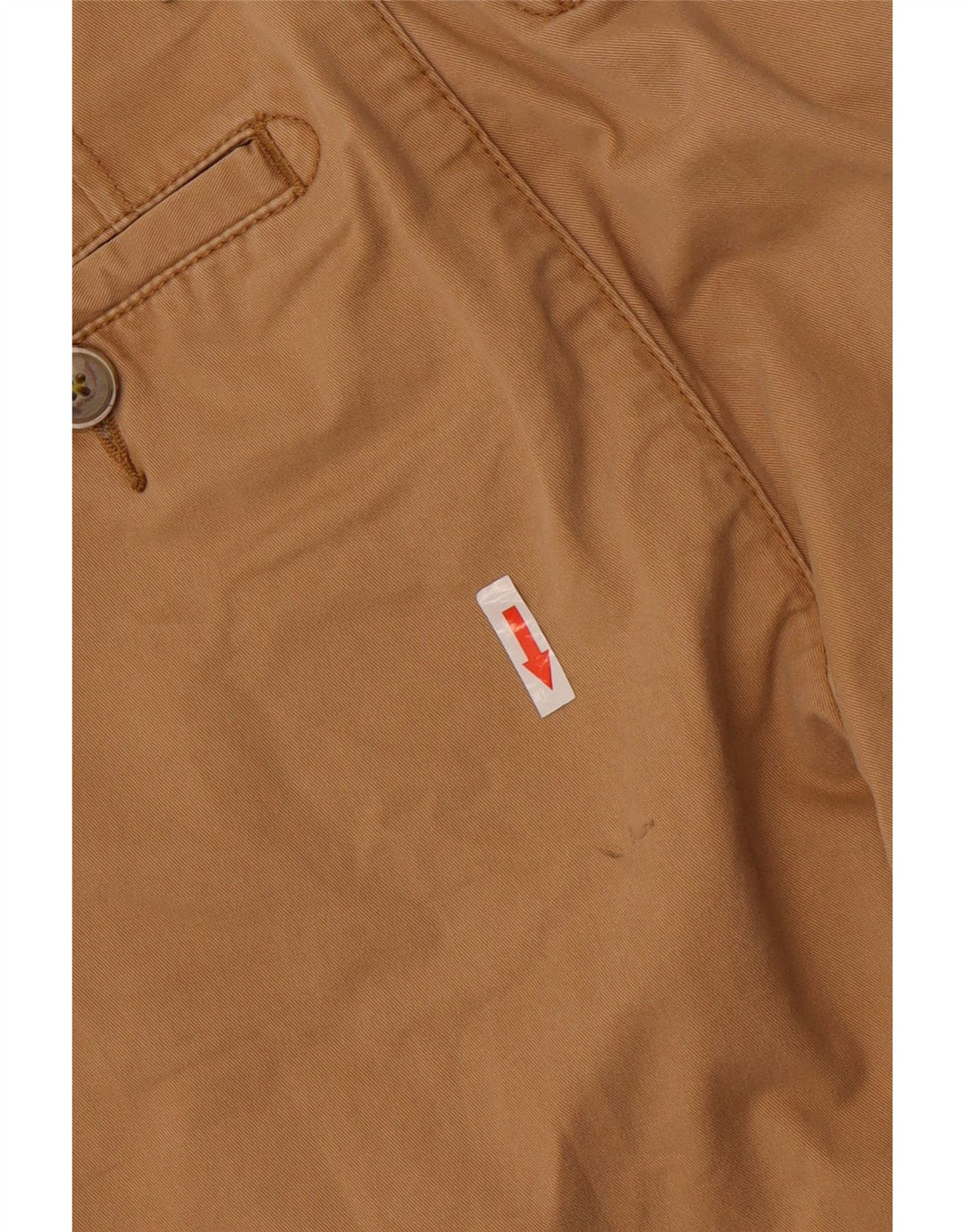 Calça Chino Masculina Slim Ted Baker W30 L32 Algodão Marrom