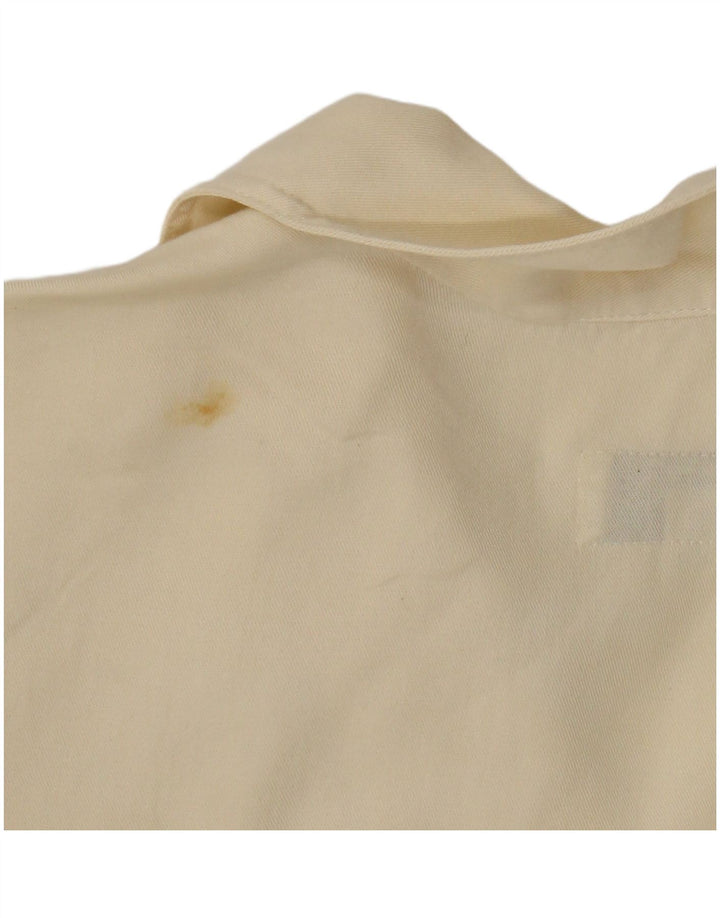 Camisa feminina Gio Anna IT 46 grande off white Tencel