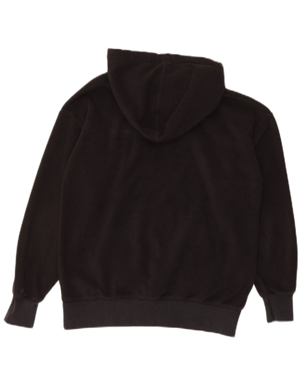 Jumper feminino de lã com capuz gráfico Champion UK 10 pequeno preto