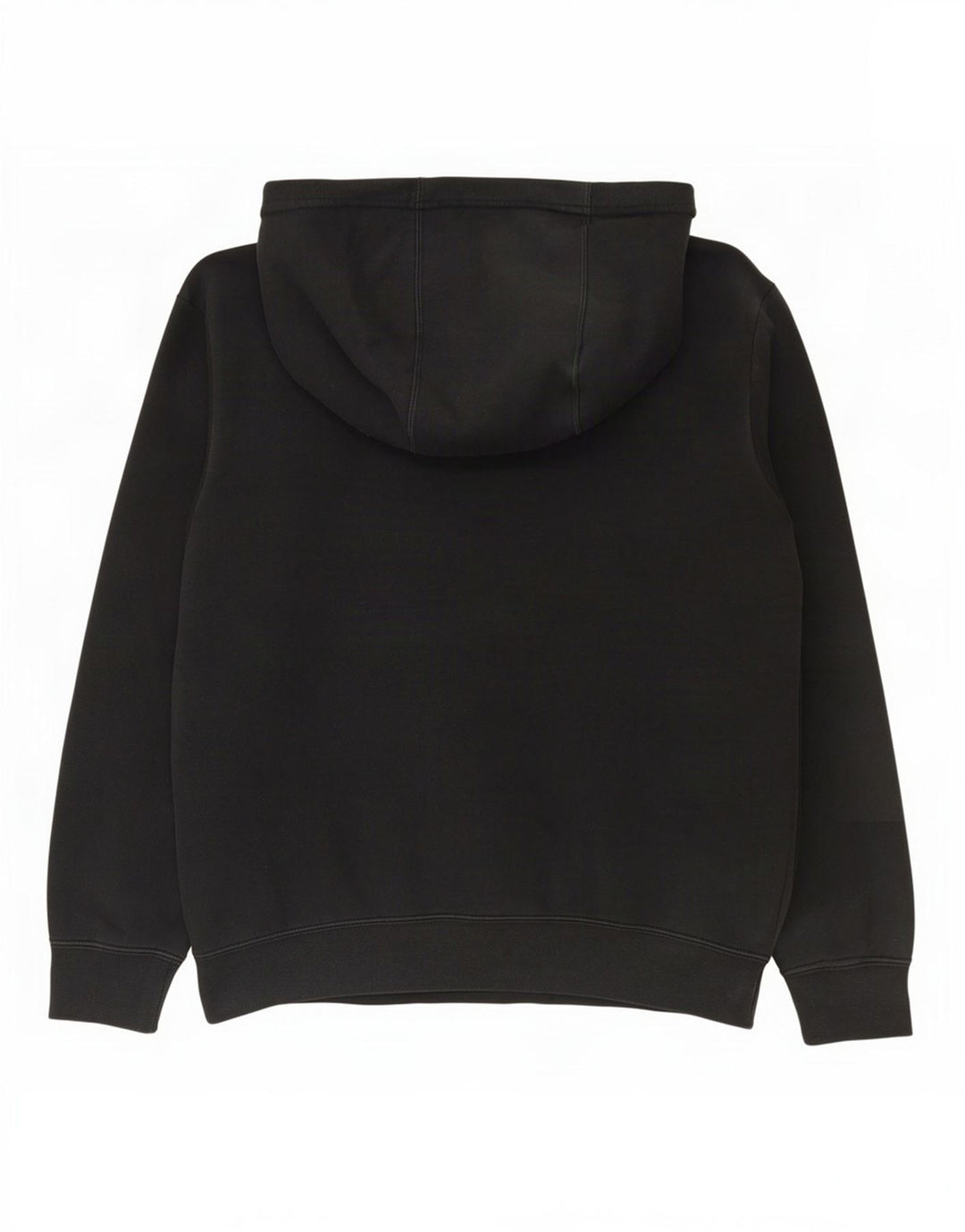 Suéter com capuz gráfico masculino Nike médio preto colorblock algodão