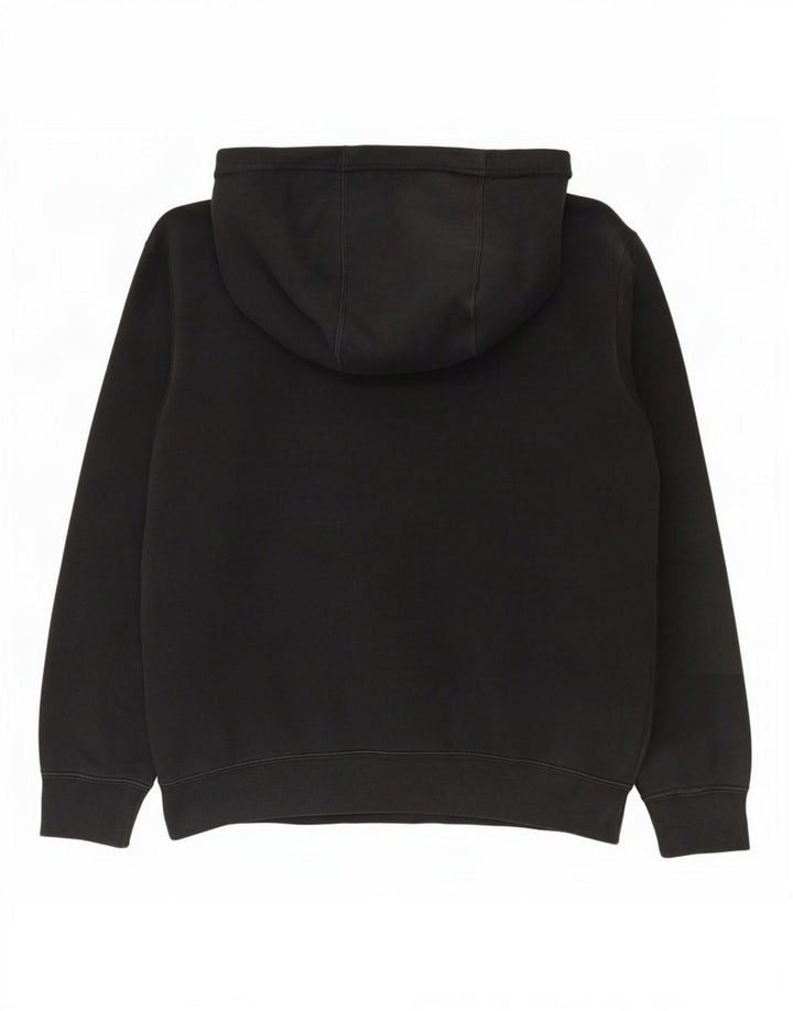 Suéter com capuz gráfico masculino Nike médio preto colorblock algodão