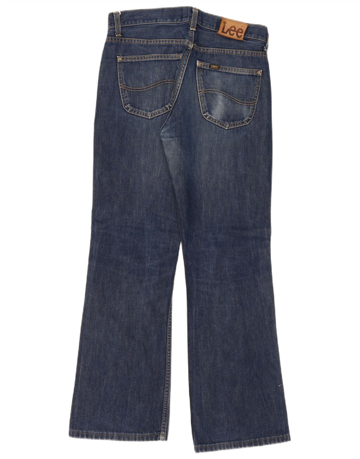 Lee Mens Denver Bootcut Jeans W34 L32 Azul Algodão