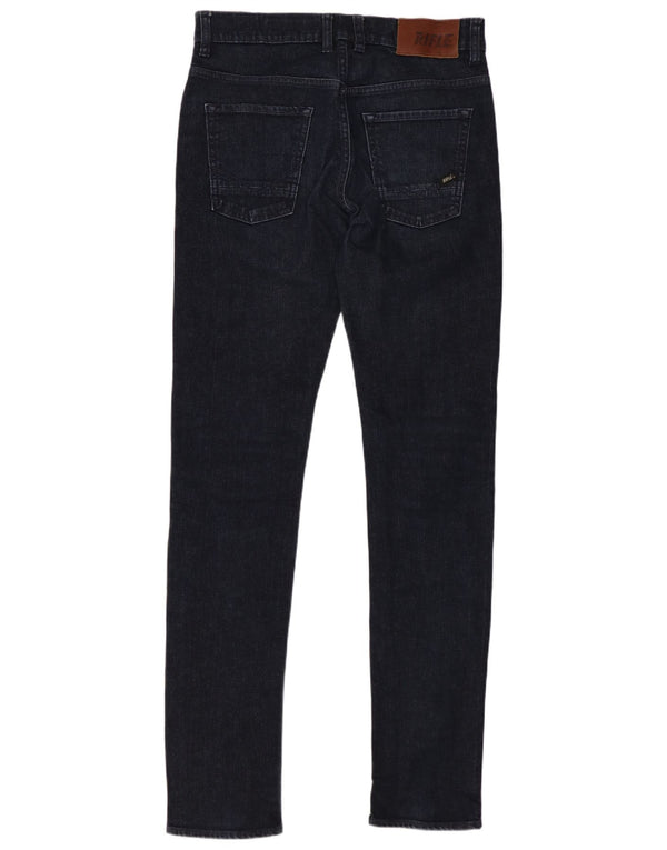 RIFLE Jeans Skinny Masculino W30 L32 Azul Marinho Algodão