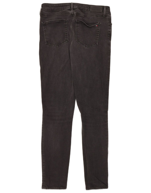 Jeans feminino Tommy Hilfiger Harlem Ultra Skinny W32 L30 algodão preto