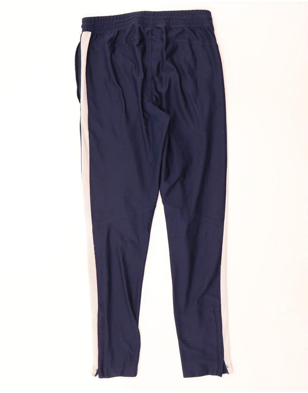 Under Armour Mens Calças de treino ajustadas em bloco colorido azul marinho médio