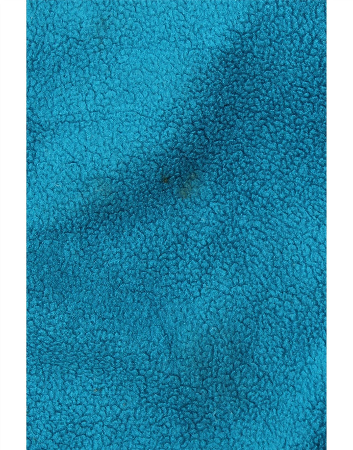 SALEWA Masculino Polartec Zip Neck Fleece Jumper XL Azul Colourblock Poliéster