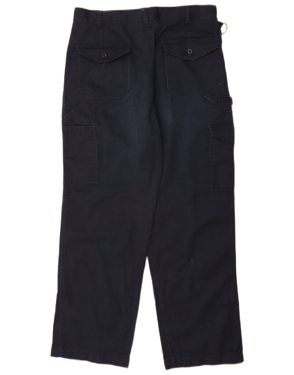 Calça Dickies masculina Pegged Cargo W34 L30 azul marinho poliéster