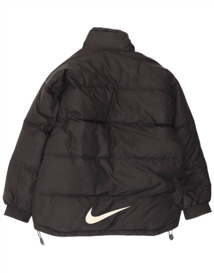 Jaqueta Nike Masculina Graphic Loose Fit Acolchoada UK 36/38 Pequena Poliéster Preta