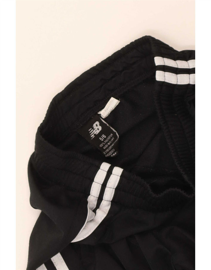 Calças de treino New Balance Boys 5-6 anos poliéster preto