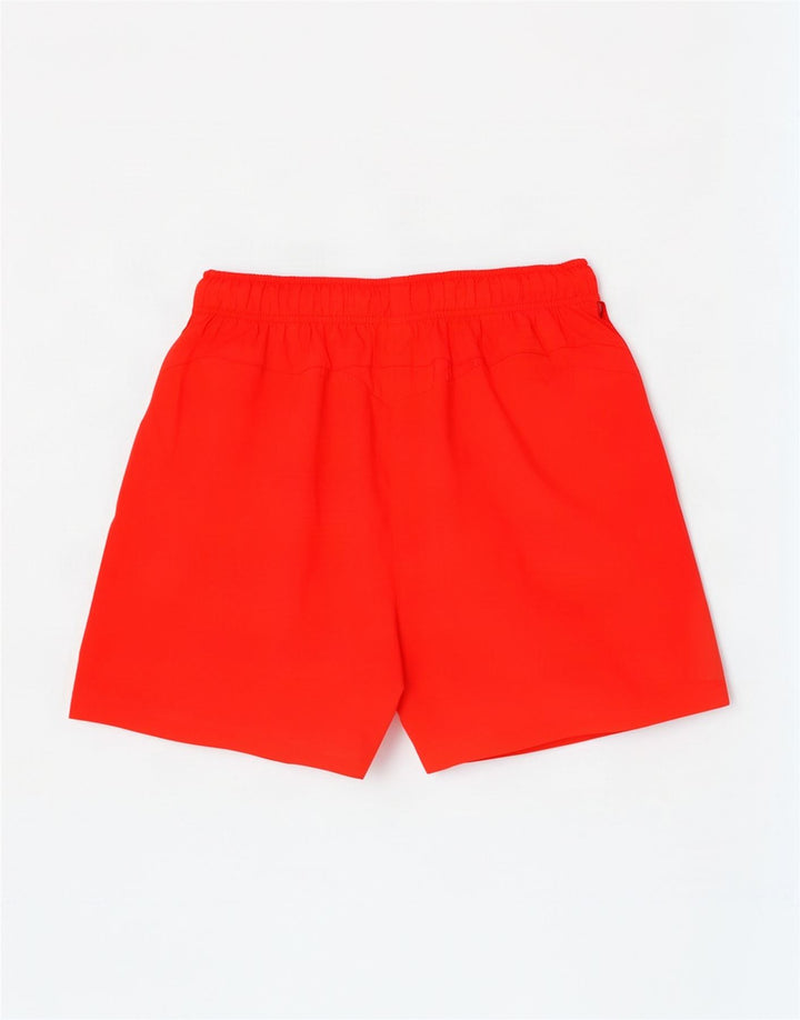 Shorts esportivos masculinos Puma médio vermelho poliéster