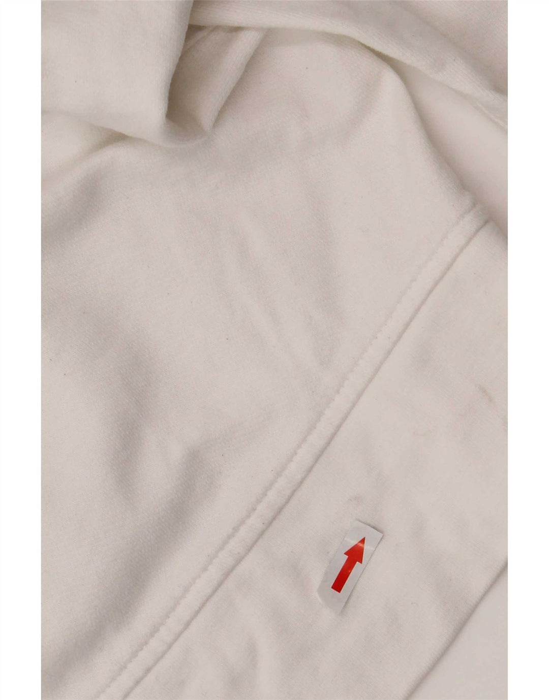 Suéter com capuz gráfico masculino Levi's médio algodão branco