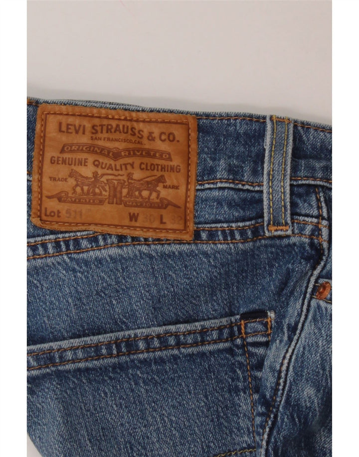 LEVI'S Masculino 511 Slim Jeans W30 L32 Azul