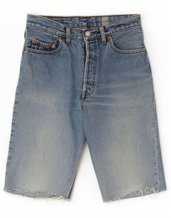 Shorts jeans masculino 901 Levi's médio W31 azul algodão
