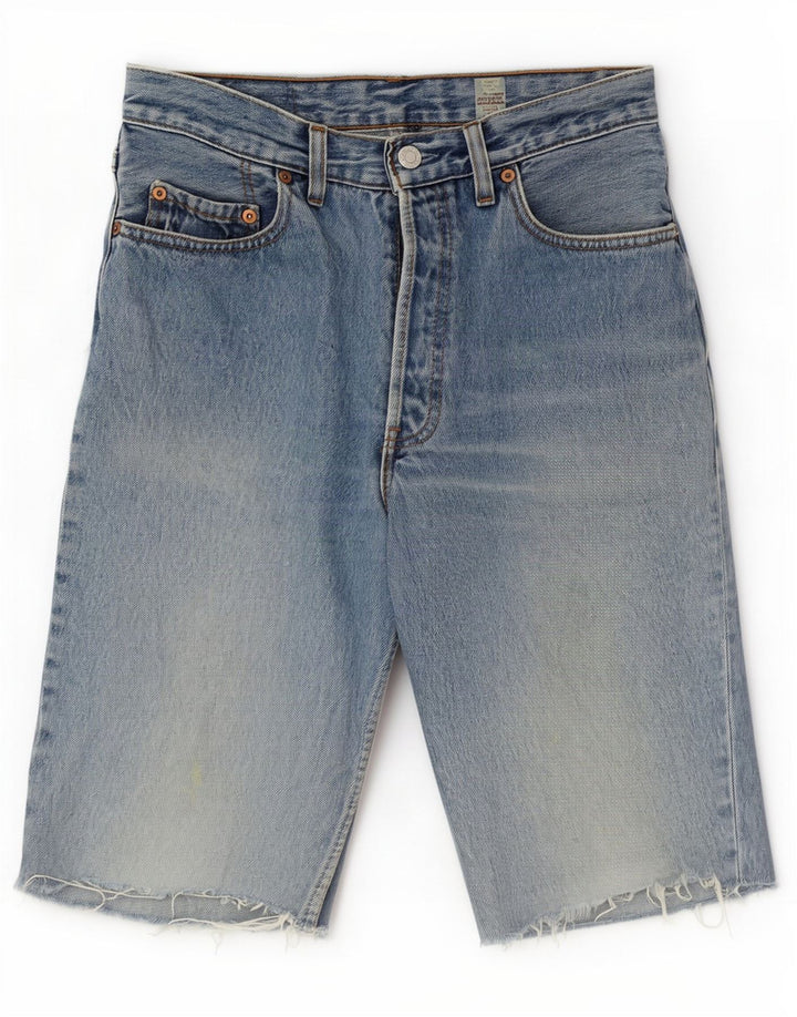 Shorts jeans masculino 901 Levi's médio W31 azul algodão
