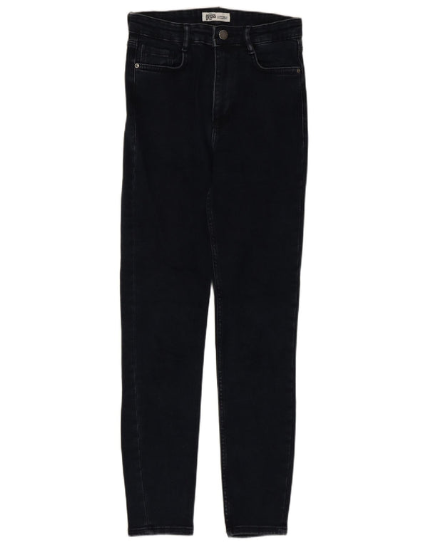 Zara Mulher Trafaluc Skinny Jeans EU 38 Pequeno W28 L27 Azul Marinho
