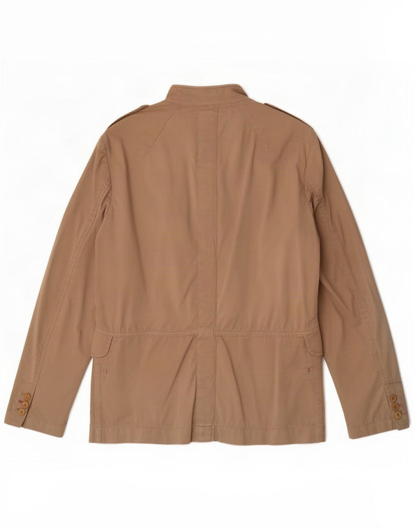 Jaqueta blazer militar masculina Primo Emporio IT 48 algodão bege médio