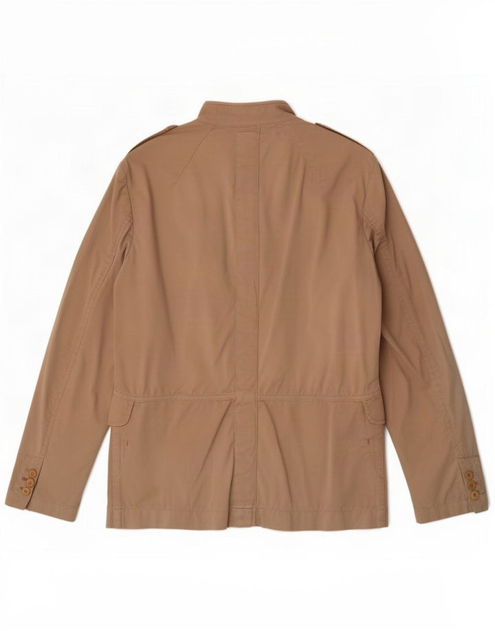 Jaqueta blazer militar masculina Primo Emporio IT 48 algodão bege médio