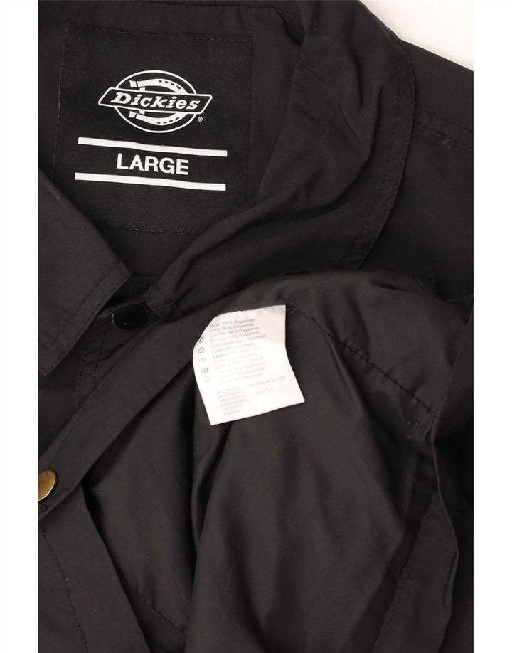 Jaqueta bomber masculina Dickies UK 40 grande poliamida preta